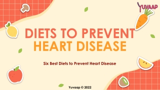 Diets to Prevent Heart Disease