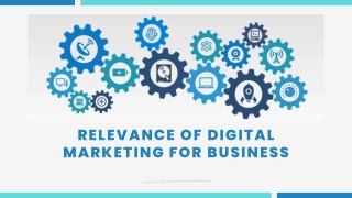 Relevance of Digital Marketing for Business