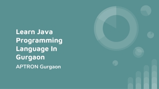 Learn Java Programming Language In Gurgaon