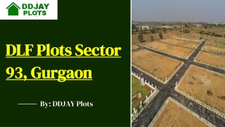 DLF Plots Sector 93, Gurgaon | Call  91 96430000630