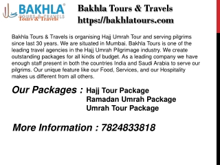 Cheap Hajj Tour Package 2022