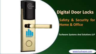 Digital Door Locks Safety & Security for Home & Office