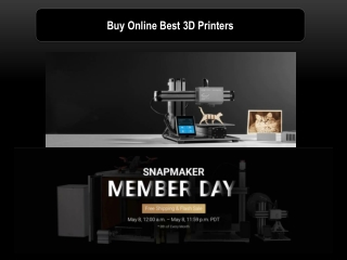 Buy Online Best 3D Printers