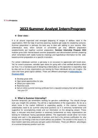 2022 Summer Analyst Intern Program-converted