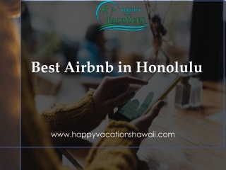 Best Airbnb in Honolulu - www.happyvacationshawaii.com
