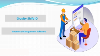 Inventory Management Software - Gravity Shift IO