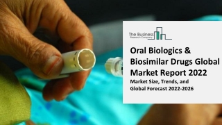 Oral Biologics & Biosimilar Drugs Global Market Report 2022