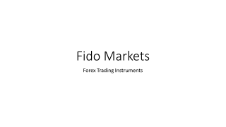 Forex Trading Instruments