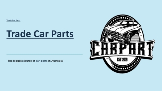 Trade Car Parts