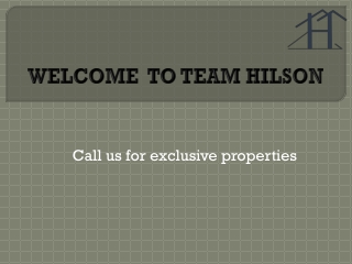Homes for Sale Milton Ontario |Team Hilson