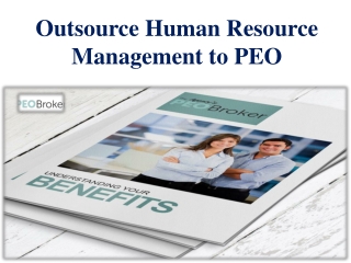 Outsource Human Resource Management to PEO