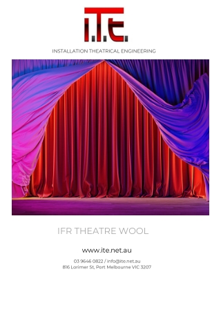 ITE - Theatre Wool