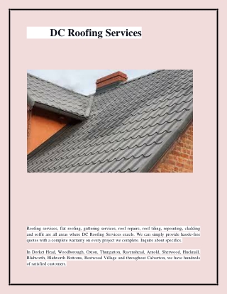 Best Roofing services in Calverton