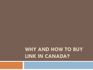 Why And How To Buy LINK In Canada ?