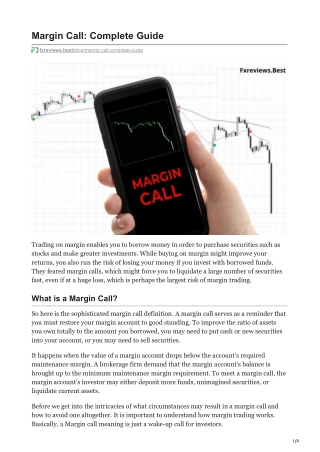 fxreviews.best-Margin Call Complete Guide