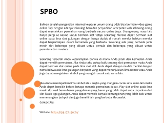 SPBO