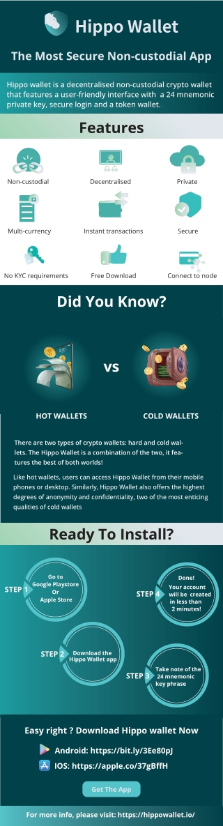 Hippo Wallet—The Most Secure Non-custodial App