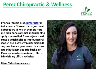 Top Chiropractic Clinics In Dallas - TX USA