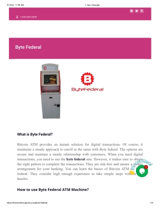 How to Find Byte Federal ATM Near me? - Byte Federal ATM