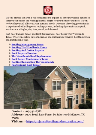 Roofing And Gutter Repairs
