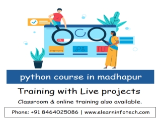 Python Training in Hyderabad with 2 projects