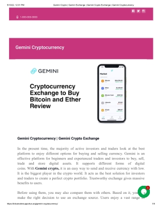 Gemini Crypto _ Gemini Exchange _ Gemini Crypto Exchange _ Gemini Cryptocurrency