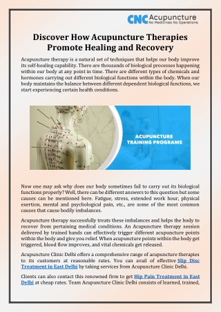 Slip Disc Treatment in East Delhi
