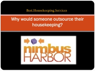 Best Housekeeping Services