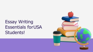 Essay writing essentials for USA students