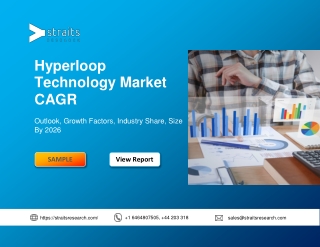 Progressive Report on Hyperloop Technology Market CAGR by Trend, Segmentation