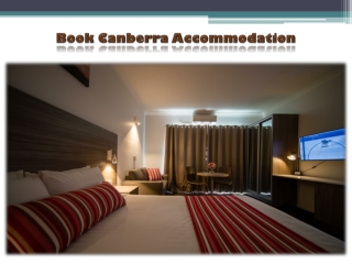 Book Canberra Accommodation