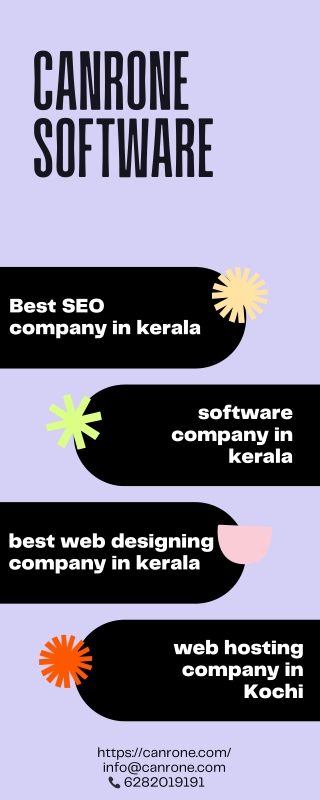 Best web designing company in kochi, India | Canrone software