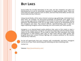Buy Likes