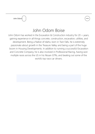 John Odom Boise