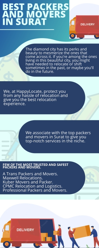 Best packers and Movers in Surat - HappyLocate