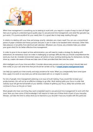 Superb Advice About Time Management That You Can Use