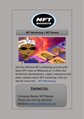 NFT Marketing | NFT Boosts