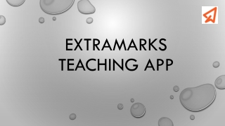 Features of Extramarks Online Teaching App