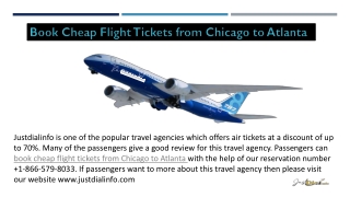 Book Cheap Flight Tickets From Chicago to Atlanta