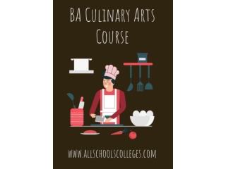 BA Culinary Arts Course