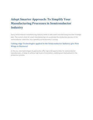 Simplify Your Manufacturing Processes in Semiconductor Industry-converted