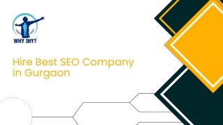 Hire Best SEO Company in Gurgaon