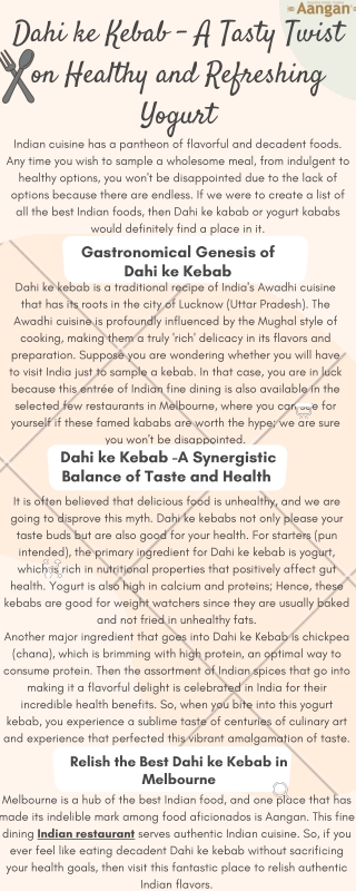Dahi ke Kebab – A Tasty Twist on Healthy and Refreshing Yogurt