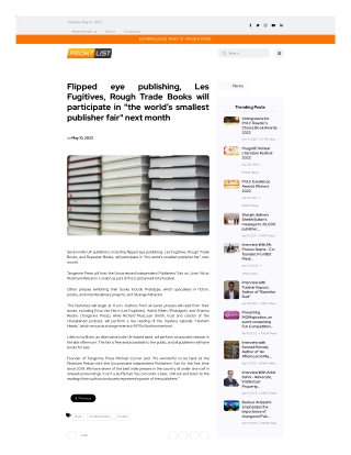 the world’s smallest publisher fair