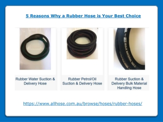 5 Reasons Why a Rubber Hose is Your Best Choice