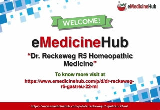 Dr Reckeweg R5 Homeopathic Medicine