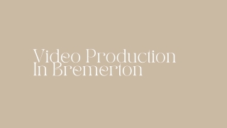 Business video creation - PPT