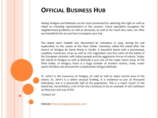 Official Business Hub