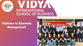 Diploma in Business Management| Post Graduate Diploma in Business Management| PG