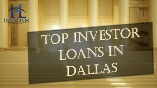 Top Investor Loans in Dallas